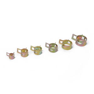 Hose Clamps 60pcs Set 6/<b>9</b>/10/12/14/15mm <b>Iron</b> For Car Hose Repair Replace - Product Image 3