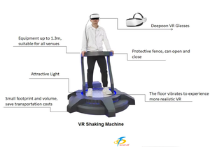Máquina de Experiencia de RV para un Jugador con 100 Películas Plataforma para Caminar de RV para Parques de Atracciones - Product Image 5