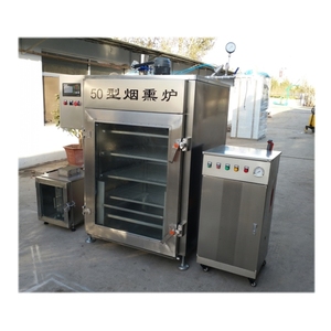 Thương mại tự động thịt xông khói Máy hút thịt xông khói đậu và khô vịt Máy hút thiết bị Sản phẩm thịt hút lò - Product Image 5