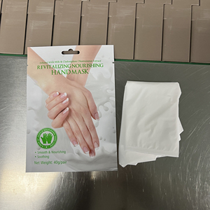 Masque hydratant pour les <span class=keywords><strong>mains</strong></span> - Gants pour <span class=keywords><strong>mains</strong></span> <span class=keywords><strong>sèches</strong></span> et gercées - Traitement spa hydratant en profondeur avec du lait et du collagène - Product Image 1