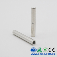 Connecteurs tubulaires en cuivre étamé CL Automotive avec borne à sertir pour cosses de câble 4-630 AWG, usage industriel