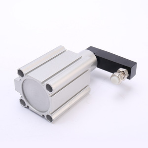 Cylindre de serrage rotatif à angle inférieur en aluminium SMC QCK/MKB12/16/20/25/32/40/50/63 Utilisé pour la construction Joint de piston - Product Image 4