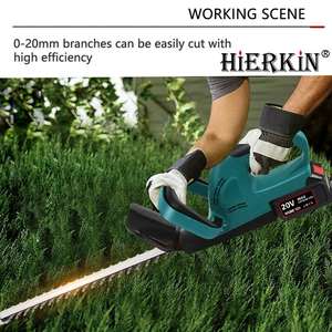 Taille-haie sans fil 2024 <span class=keywords><strong>pas</strong></span> <span class=keywords><strong>cher</strong></span>, outil de jardinage portable, cisailles à gazon, cisailles électriques, taille-haie à batterie au lithium - Product Image 4