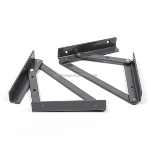 Acciaio pieghevole piano di sollevamento del tavolo meccanismo cerniera regolabile sporgenza cornice di supporto per scuola & ospedale mobili - Product Image 4