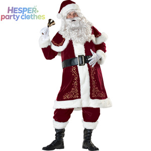 Costume de Noël Père Noël HESPER pour le Nouvel An, déguisement cosplay, costume de Père Noël fantaisie pour adulte - Product Image 3