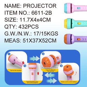 Luckykoo - Juguete Educativo de Proyección Eléctrica de Plástico, Linterna de Juguete, Divertido y Atractivo, para Niños - Product Image 4