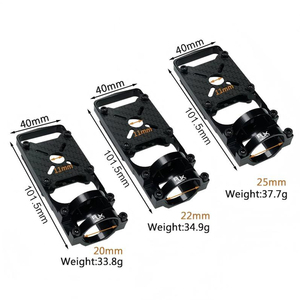 RJXHOBBY RJX 20/22/25mm <b>RC</b> Model Carbon Tube Clamp Aluminum Alloy Fixing Motor Mount Connector for <b>Drone</b> - Product Image 5