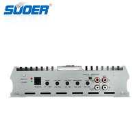 Amplificateur de compétition Suoer CB-500D-C 1500W, mono canal de voiture, classe D 1000W, pont complet avec crossovers