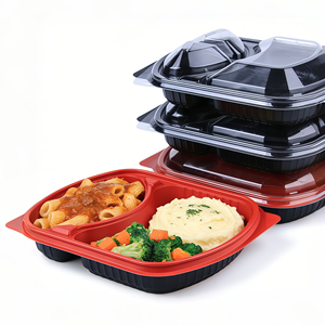 Food Grade PP <b>Plastic</b> Blister Process 1000ML Restaurant Take-out Disposable <b>Lunch</b> <b>Box</b> - Product Image 4