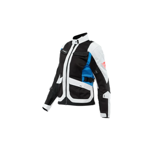 Veste de moto en textile Dainese Desert Lady Tex gris glacier noir bleu 44 - Product Image 1