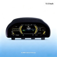 Pour BMW E90, prend en charge la pression des pneus OEM, l'unité d'information du véhicule en temps réel, la conversion, la sélection de mode de conduite multilingue, CarPlay