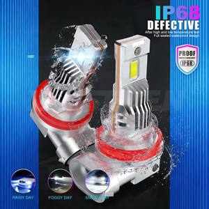 X7SEVEN Top Choice 80W 18000LM XMINIS2 9005 9006 9012 Feux de brouillard LED améliorés avec décodage Canbus pour voitures à gros allumage - Product Image 5