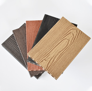 WPC couleur teck WPC terrasse extérieure ignifuge coiffé en Fiber de bois imperméable terrasse anti-dérapant - Product Image 6