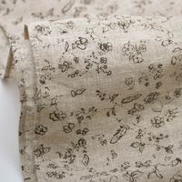 Importé Double Pluie Rosée Tissu Lin Nouveau Style Pyjama Robe avec Revêtement PU Fil Peigné Tissé Techniques et Plaine Dentelle Trame
