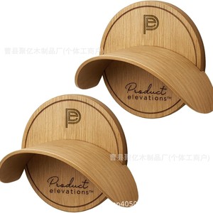 Solid Wood <b>Hat</b> Rack Rectangle <b>Standing</b> Type Durable Wall Hooks For Entryway Organization - Product Image 5