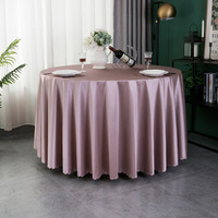 Nappe en satin de luxe gris, couleur unie, plusieurs tailles, personnalisable, décoration moderne pour mariages, fêtes et banquets