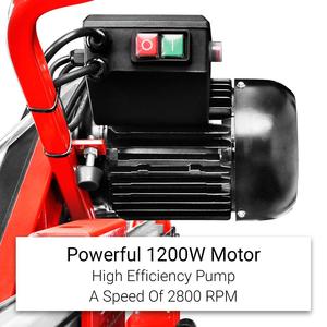 เครื่องตัดกระเบื้องแบบเปียก Milanos 1200PRO กำลังไฟ 2000 วัตต์ ขนาด 305 มม. (12 นิ้ว) สำหรับงานอุตสาหกรรมและงาน DIY - Product Image 5