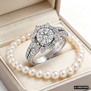 Custom S925/10K/14K/18K Solid <b>Gold</b> 2.00 Karat Round Lab Grown Brilliant Cut Diamond Wedding <b>Ring</b> VVS-VS Quality - Product Image 5