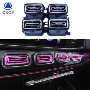 CKCP, 64 colores LED, Control Central, salida de aire, embellecedor de ventilación, luz ambiental de ventilación delantera, 4 Uds. Para Mercedes Benz GLE/<span class=keywords><strong>GLS</strong></span> X167 W167 - Product Image 1