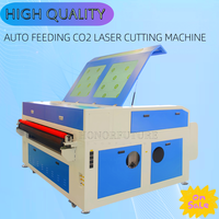 Nouvelle machine de découpe laser CO2 à double tête 1610 2026 avec alimentation automatique, machine de gravure et de découpe CNC pour le cuir