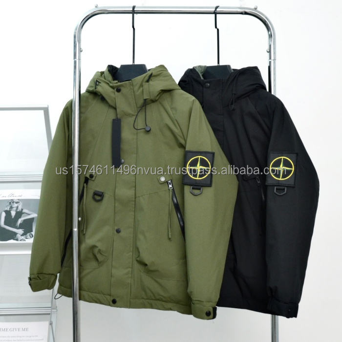 Jacket Stone Island Customizable Windbreaker for Men