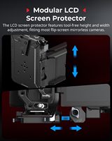 Pour plaque de batterie compacte à montage en V SmallRig D-Tap alimentation USB-C plate-forme de protection d'écran LCD pour appareils photo sans miroir/DSLR montage NEEWER