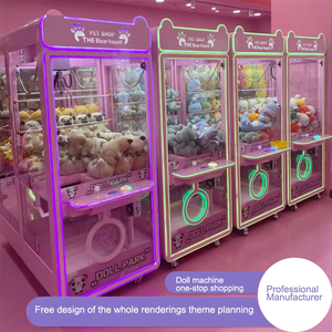 Panda personalizado <span class=keywords><strong>de</strong></span> Metal totalmente transparente para máquina expendedora <span class=keywords><strong>de</strong></span> garra <span class=keywords><strong>de</strong></span> lujo que recoge muñecas, <span class=keywords><strong>juegos</strong></span> que funcionan con monedas, máquina <span class=keywords><strong>de</strong></span> entretenimiento - Product Image 3