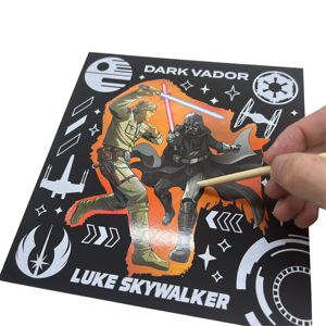 Eğitici oyuncaklar 3-7 çocuklar için <span class=keywords><strong>Scratch</strong></span> sanat kiti, eller yeteneği geliştirmek için renkli zanaat oyuncak - Product Image 1