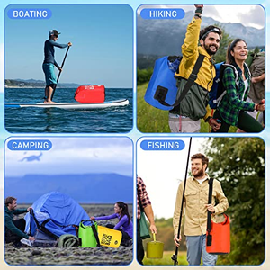 Sac à dos étanche en bâche PVC personnalisable pour voyage, sac de transport Ocean Pack, vente en gros - Product Image 3