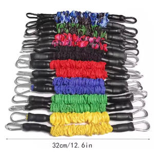 WeRich Großpackung Knöchel-Widerstandsbänder - Latex-Gummi-Toning-Tubes 15lbs Umweltfreundliches Hüft-, Gesäß- und Beintraining - Product Image 5