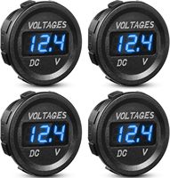 Nuevo Voltímetro Universal de 12V CC de Alta Calidad, Impermeable, con Pantalla LED para Automóvil