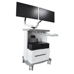 YKD-2102 Fabriek Leveren Multifunctionele Endoscopie Ultrasound Colposcopie Apparatuur Apparaat Trolley Winkelwagen