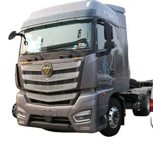 Segunda mano Foton Auman GTL 530hp 6X4 10 ruedas LNG Tractor camiones cabeza para ventas más vendido a Kazajstán Uzbekistán