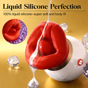 ของเล่นทางเพศ 3 in 1 แบบเลียและดูด พร้อมระบบสั่น 10 โหมด และฟังก์ชั่นดูด 3 แบบ - Product Image 4