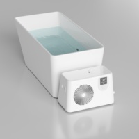 Système de refroidissement pour bain de glace intelligent 1HP avec contrôle par application, idéal pour la récupération sportive en salle de sport