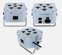 6X18W sans fil DMX LED plat par avec batterie RGBWAUV spectre de couleurs WiFi télécommande expérience flexibilité ultime