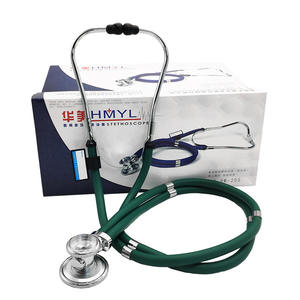 Estetoscopio Inteligente de Doble Cabezal, Económico, Simple, Multifuncional, de Doble Tubo, Diseño Manual de Plástico, con Certificación CE - Product Image 1