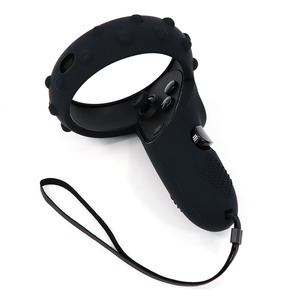 Empuñaduras de silicona para controladores de realidad virtual Oculus/<span class=keywords><strong>Rift</strong></span> <span class=keywords><strong>S</strong></span>, anillos de agarre, cubiertas protectoras antideslizantes, modelo Xzr-21 - Product Image 4