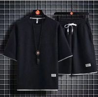 Ensemble de vêtements de sport pour hommes Cool Summer, t-shirt à manches courtes et short décontractés pour les loisirs