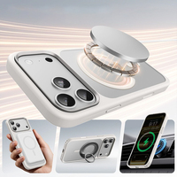 Coque de téléphone en TPU PC givrée, magnétique, compatible avec la charge sans fil, antichoc pour iPhone 14-17, fabricant OEM ODM Chine