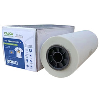 CALCA A3 rol Film DTF paket suplai Starter cetak (1L tinta CMYKW, bubuk 5kg, 2 rol A3 Film) langsung ke Film jumlah besar stok AS
