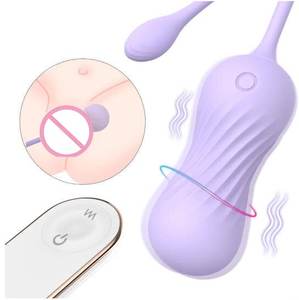 Telur Getar Twist Egg Desain Sederhana Produk Dewasa Wanita Produk Masturbasi Erotis Dapat Diisi Ulang Getaran Kuat Kelas Atas - Product Image 1