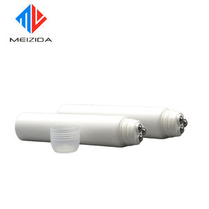 200ml PE plastica rullo tubo a sfera vuoto applicatore di massaggio per il corpo siero per il corpo viso per essenza con tappo a pompa - Product Image 2
