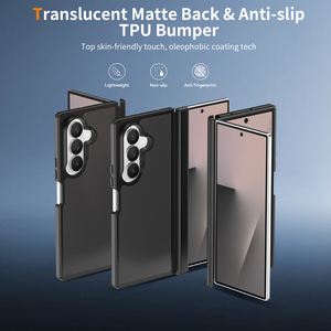 Coque de téléphone <span class=keywords><strong>portable</strong></span> pliable personnalisée pour Samsung Z Fold 7 8 Ultra avec protection de charnière, toucher soyeux doux, finition mate et antichoc - Product Image 2