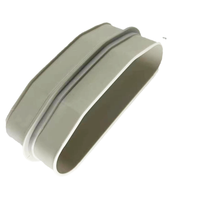 Connecteur d'accessoires de tuyau de bouclier de tuyau plat d'alimentation au sol de système d'air frais pour la ventilation