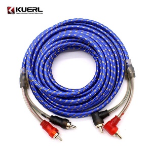 <span class=keywords><strong>Cable</strong></span> de audio del coche de <span class=keywords><strong>5</strong></span> <span class=keywords><strong>metros</strong></span> coche azul <span class=keywords><strong>cable</strong></span> <span class=keywords><strong>RCA</strong></span> con caja de color - Product Image 2