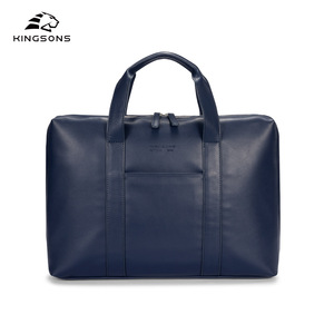 Kingsons <b>Leather</b> Tote <b>Bag</b> Large Capacity Solid Color Zipper Closure Everyday Commuter Handbag for Women - Product Image 2