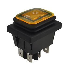 Interruptor Basculante de Tres Posiciones KCD4, 20A, 220V, 250V, Terminal de Tornillo, Interruptor Impermeable para Motocicleta - Product Image 3