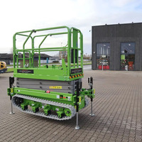 Nouveau Mobile manuel maison Mini chenille hydraulique ciseaux ascenseurs 100Kg ascenseur électrique escalier ciseaux ascenseur