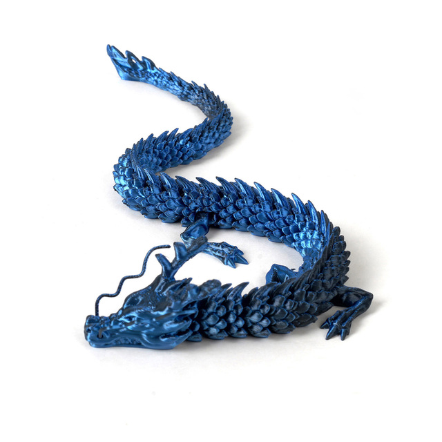 Unisex 3 Movable Dragon Figurine Intricate Details Fantasy Model PLA Plastic Collectible Factory Direct China Customizable